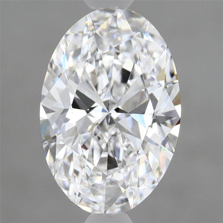 1.66ct Oval D VVS2 Lab Created Diamond