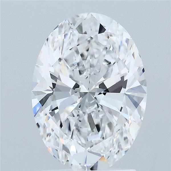2ct Oval D VVS2 Lab Created Diamond