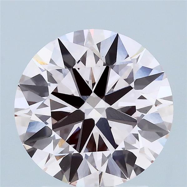 2.41ct Round FANCY PINK VS1 Lab Created Diamond
