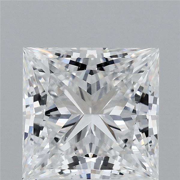 3.22ct Princess D VS1 Lab Created Diamond