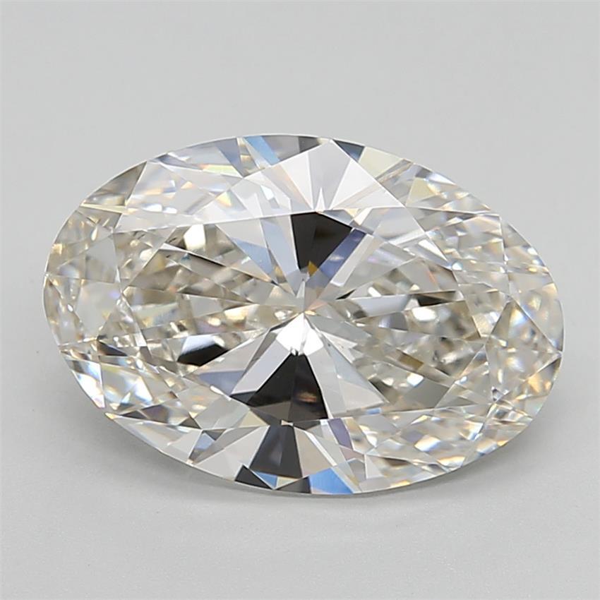 5.01ct Oval H VS1 Lab Created Diamond