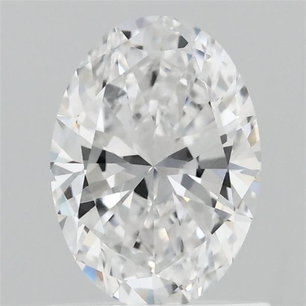 0.9ct Oval D VVS2 Lab Created Diamond
