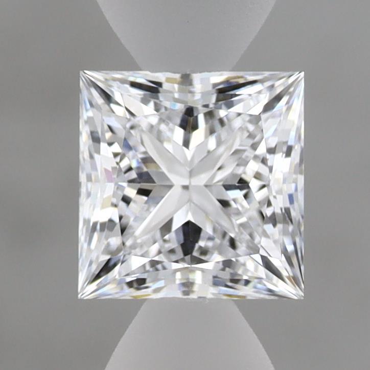 1.05ct Princess D IF Lab Created Diamond