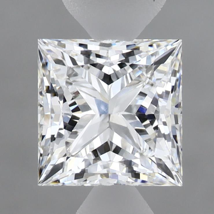 1.58ct Princess D VVS2 Lab Created Diamond