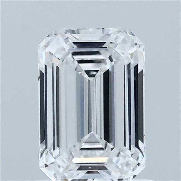 1.1ct Emerald D VVS2 Lab Created Diamond