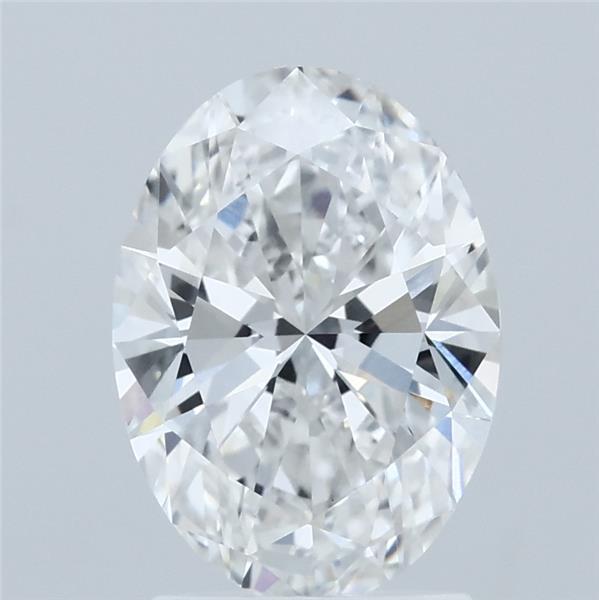 2.01ct Oval E VVS2 Lab Created Diamond