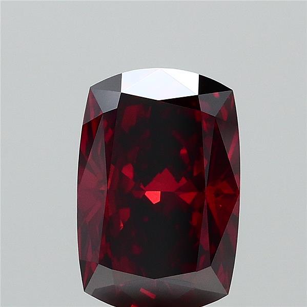2.03ct Cushion FANCY INTENSE BROWNISH ORANGE VS1 Lab Created Diamond