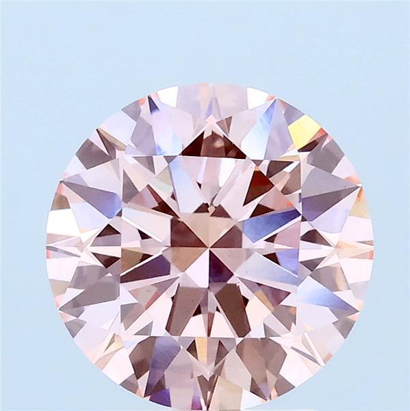1.94ct Round FANCY INTENSE PINK VS1 Lab Created Diamond