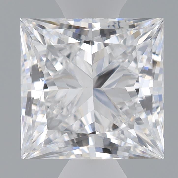 0.98ct Princess D VS2 Lab Created Diamond