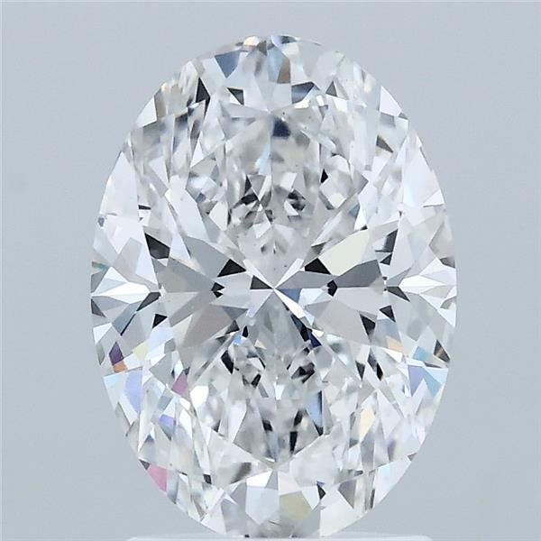 2.1ct Oval E VS1 Lab Created Diamond