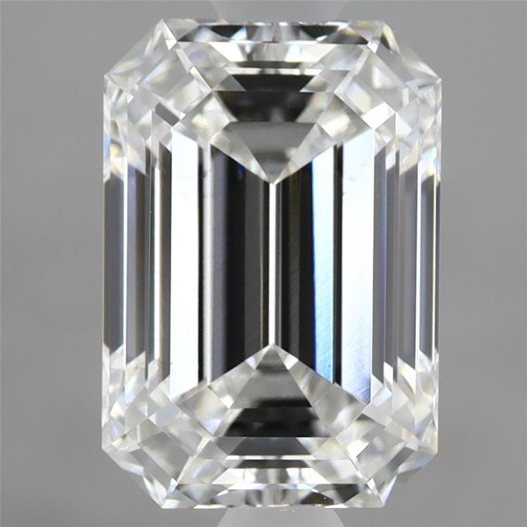 2.91ct Emerald E VS2 Lab Created Diamond