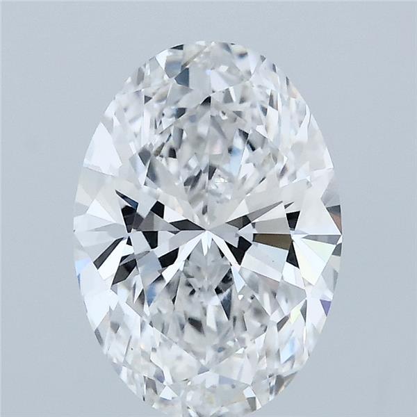 2ct Oval E VVS2 Lab Created Diamond