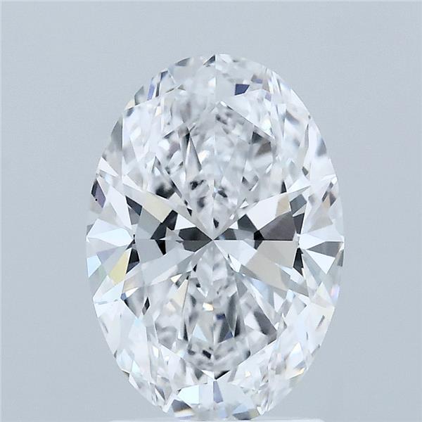 2ct Oval D VVS1 Lab Created Diamond