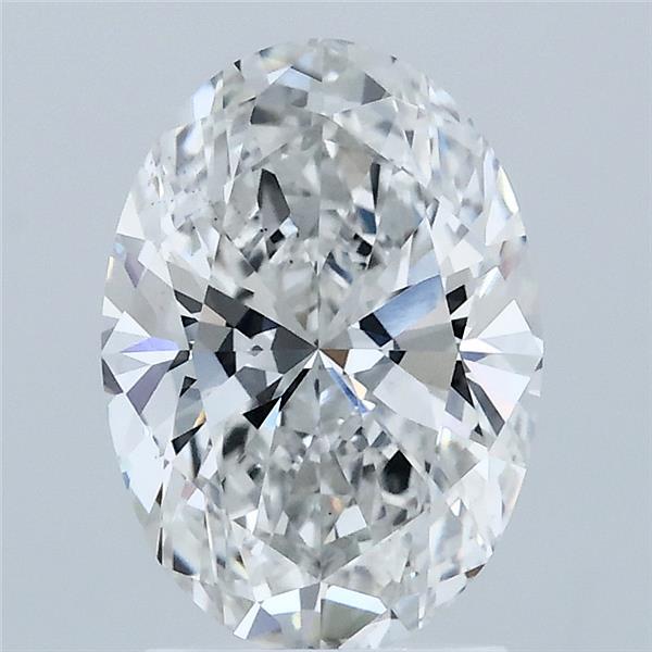2.01ct Oval F VS2 Lab Created Diamond