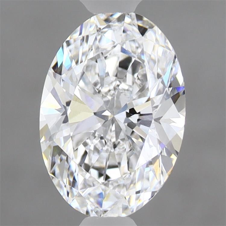1.3ct Oval D VVS2 Lab Created Diamond