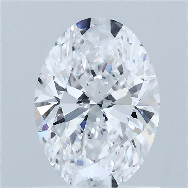 1.01ct Oval D VVS2 Lab Created Diamond