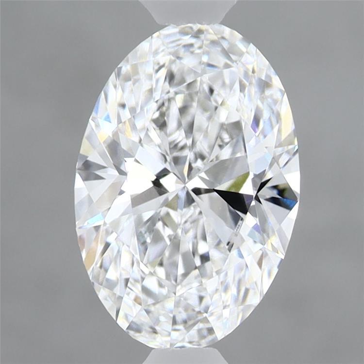 1.7ct Oval D VVS2 Lab Created Diamond