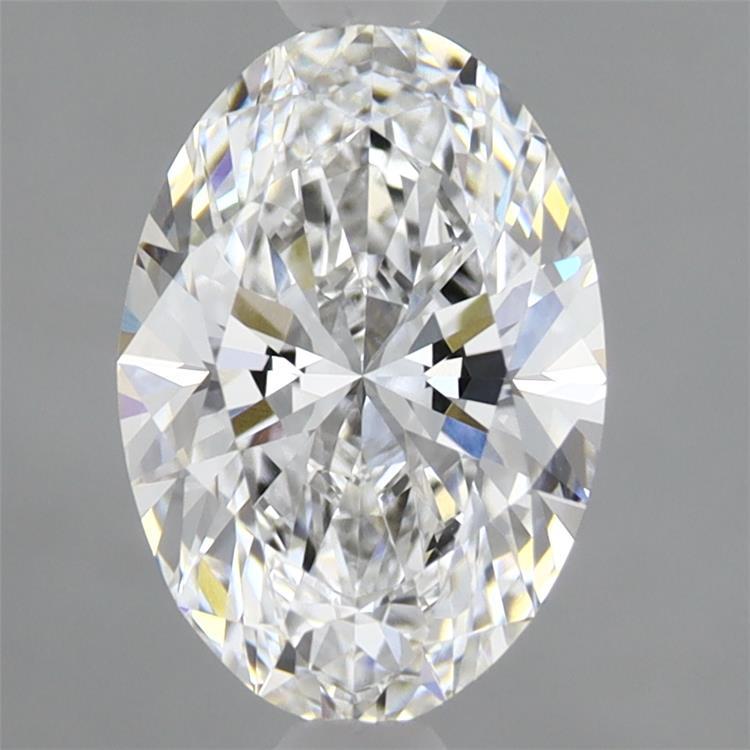 1.58ct Oval D VVS2 Lab Created Diamond
