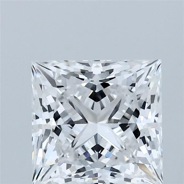 1.56ct Princess D VVS2 Lab Created Diamond