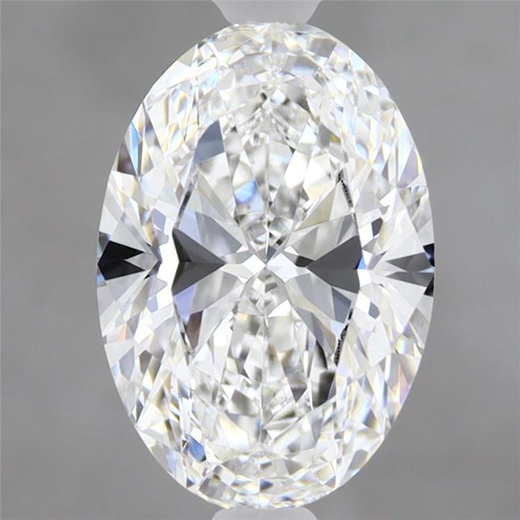 2ct Oval E VS1 Lab Created Diamond
