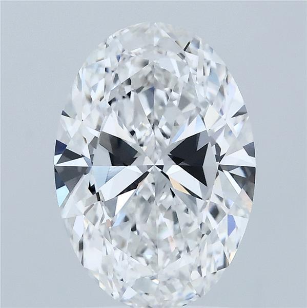 3ct Oval E VVS2 Lab Created Diamond