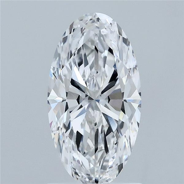 1.49ct Oval D VVS2 Lab Created Diamond