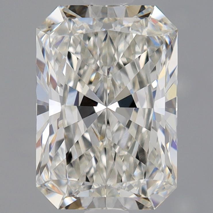 1.51ct Radiant G VVS2 Lab Created Diamond