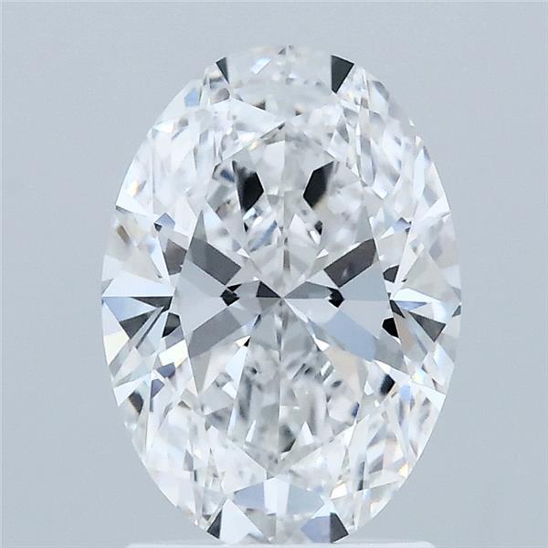 1.78ct Oval D VVS2 Lab Created Diamond