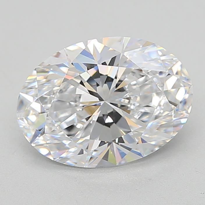 1.54ct Oval E IF Lab Created Diamond