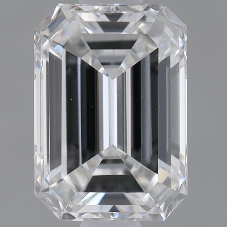 0.91ct Emerald E VVS2 Lab Created Diamond