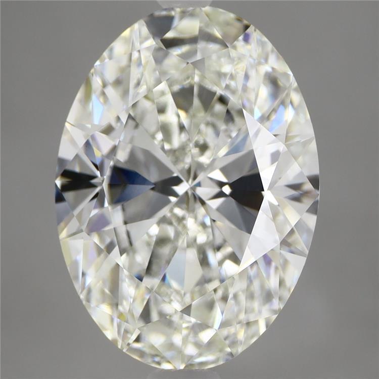 5.08ct Oval G VVS2 Lab Created Diamond