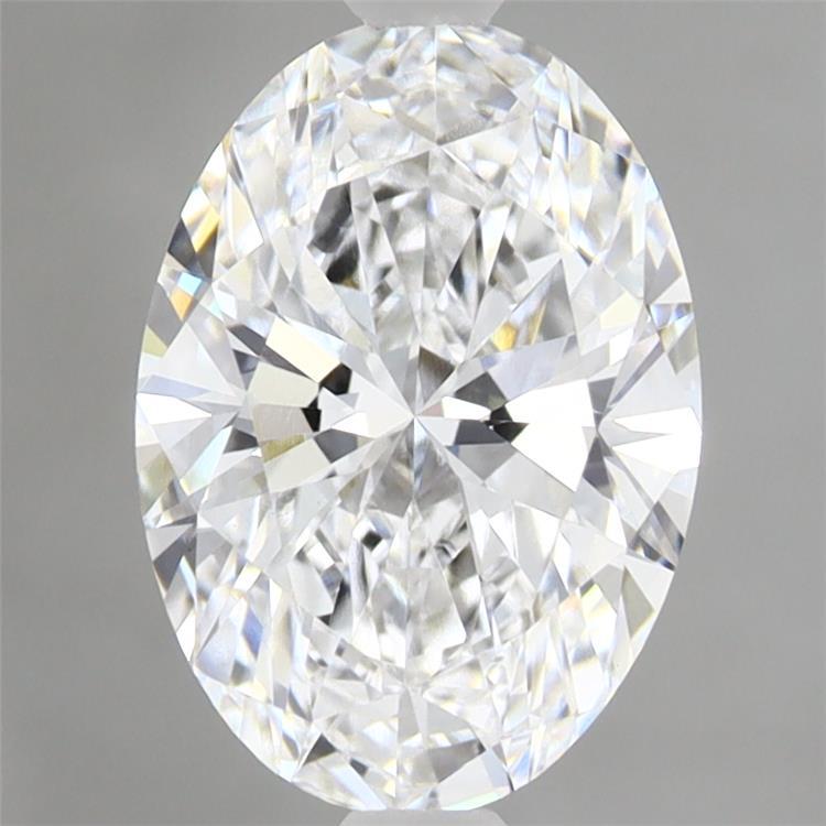 2.07ct Oval D VVS2 Lab Created Diamond