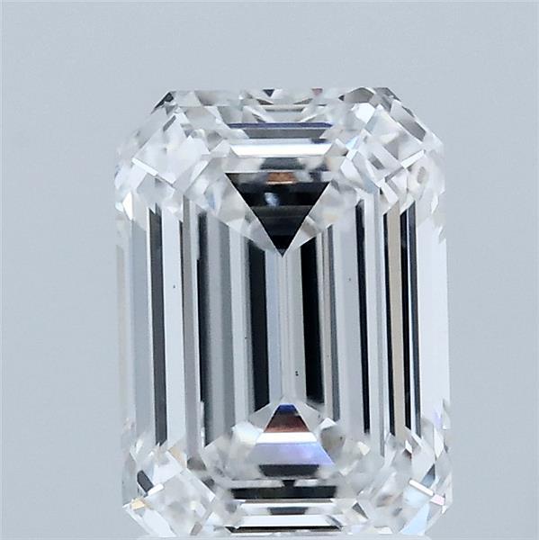 1.75ct Emerald D VS1 Lab Created Diamond