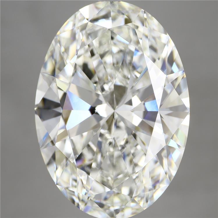 13.04ct Oval F VVS2 Lab Created Diamond