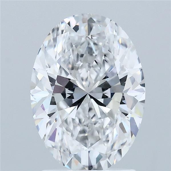 2.09ct Oval E VVS2 Lab Created Diamond