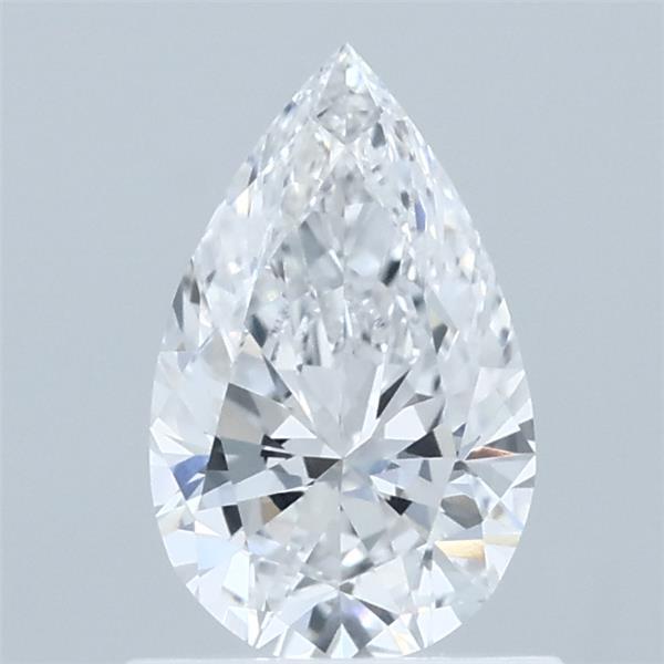 0.8ct Pear D VVS2 Lab Created Diamond