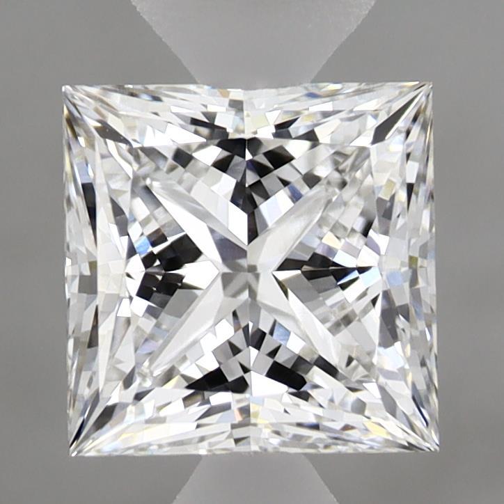 1.62ct Princess E VVS2 Lab Created Diamond