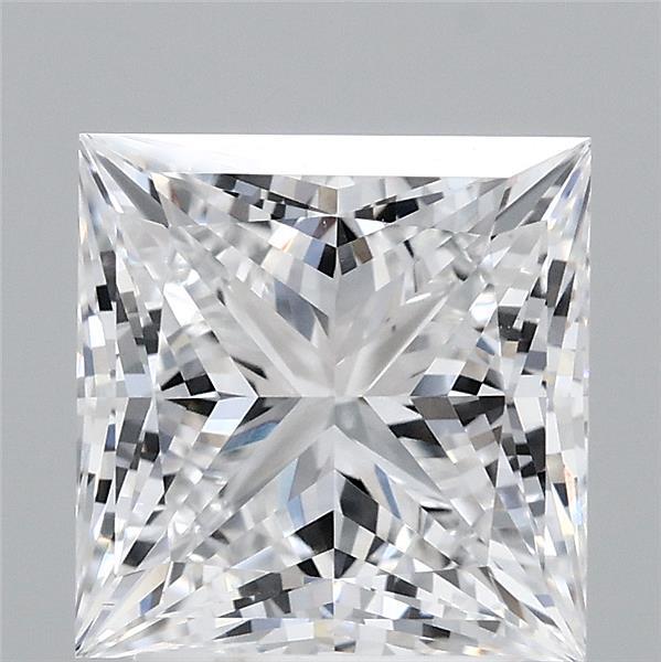 3.18ct Princess D VS1 Lab Created Diamond