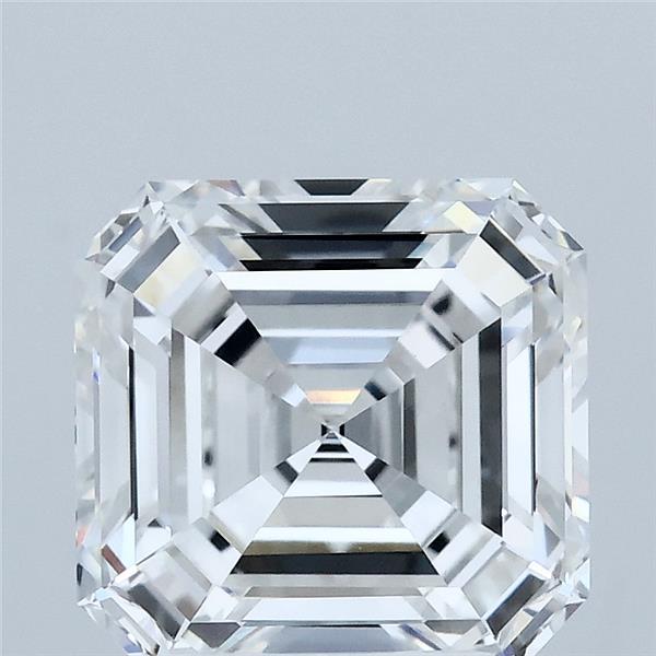 3.28ct Asscher E VVS2 Lab Created Diamond