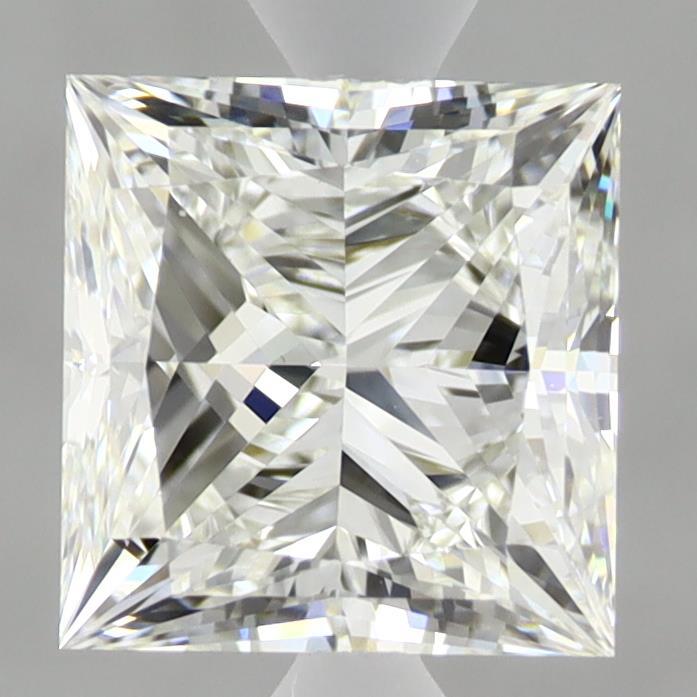 1.96ct Princess G VVS2 Lab Created Diamond