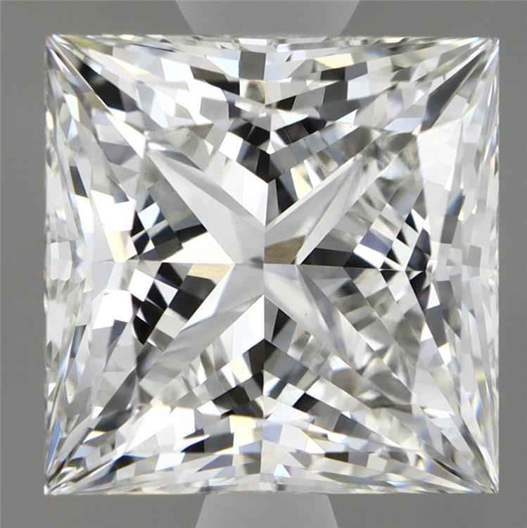 3.14ct Princess G VVS2 Lab Created Diamond