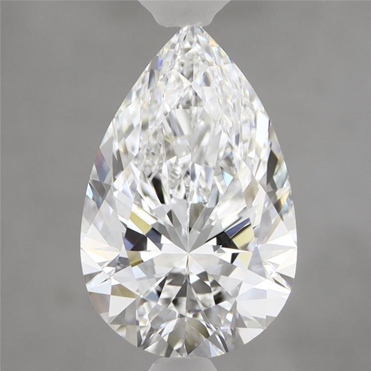 2.07ct Pear E VVS2 Lab Created Diamond