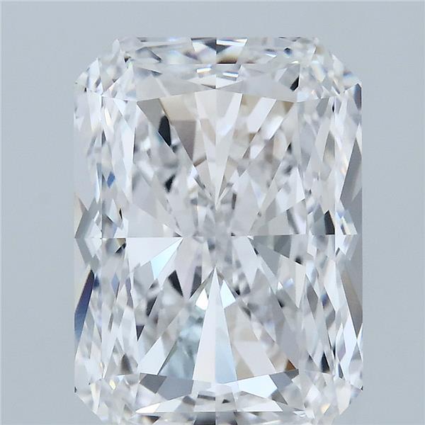 5.04ct Radiant D VVS2 Lab Created Diamond