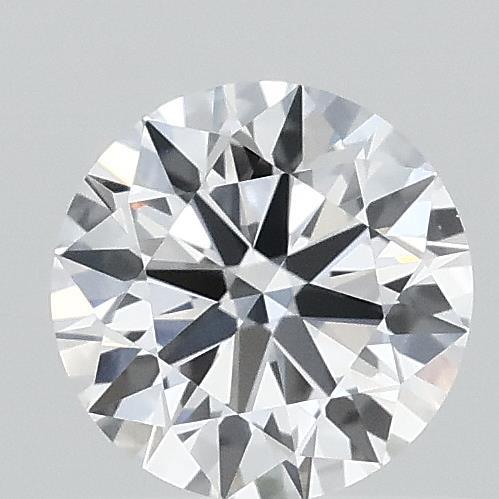 0.68ct Round D VVS2 Lab Created Diamond
