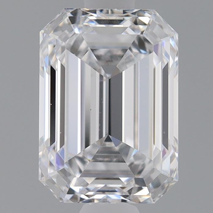 0.98ct Emerald D VS1 Lab Created Diamond