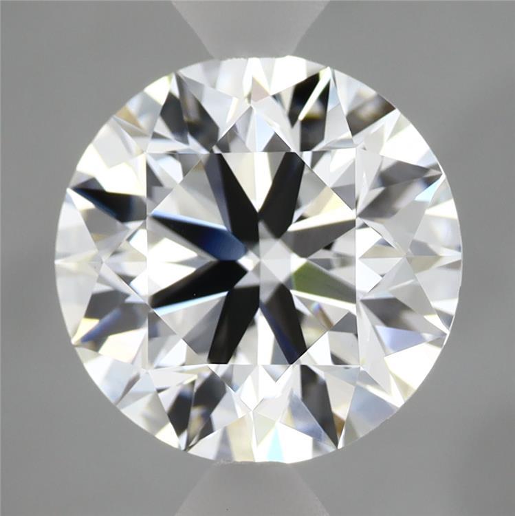 3.37ct Round F VVS2 Lab Created Diamond