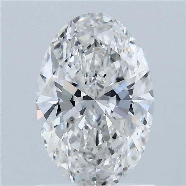 1.09ct Oval F VS1 Lab Created Diamond