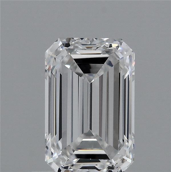 1.17ct Emerald D VVS1 Lab Created Diamond