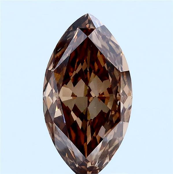 2.09ct Marquise FANCY BROWN VVS1 Lab Created Diamond