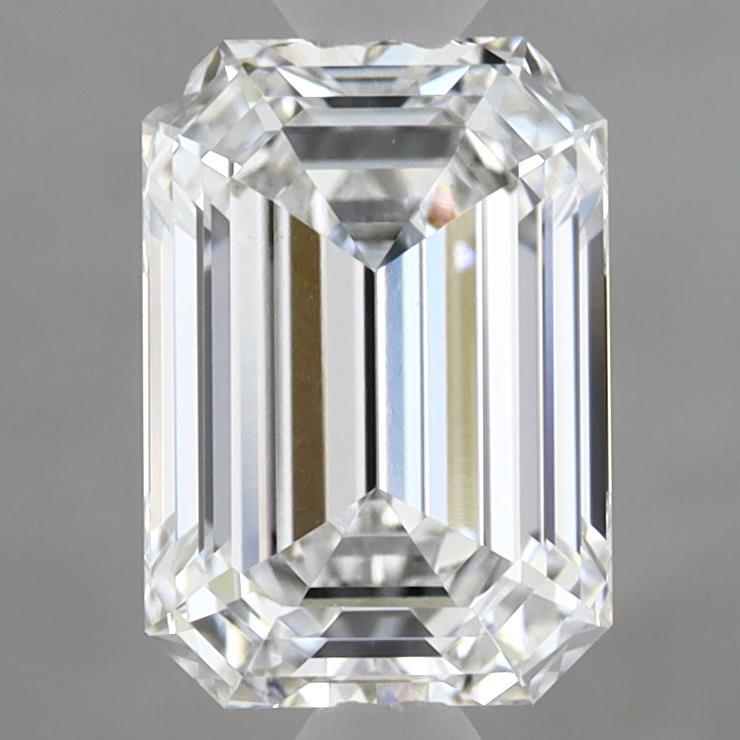1.79ct Emerald E VVS2 Lab Created Diamond